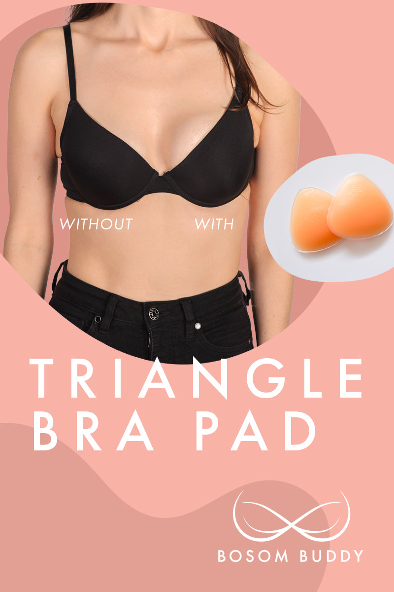 Improve Your Silhouette with Chicken Fillet Triangle Bra Inserts